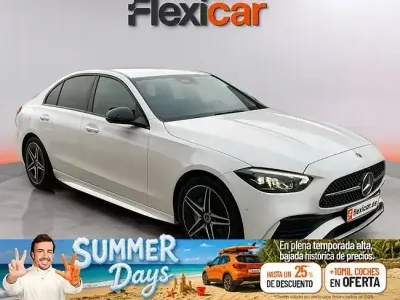 Usado Mercedes C200 163 CV (119 kW) 2023 Blanco Berlina