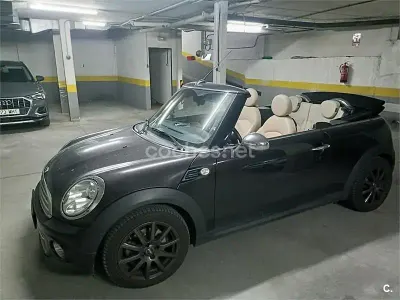 Usado Mini Cooper Cabriolet 122 CV (89 kW) 2013 Negro Descapotable