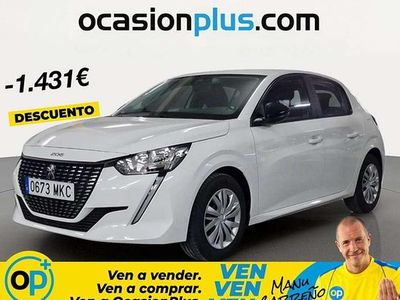 Usado Peugeot 208 Active 102 CV (75 kW) 2023 Blanco Utilitario