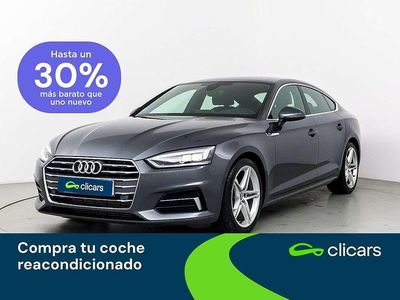 Usado Audi A5 Sportback S-Line 163 CV (119 kW) 2019 Gris Utilitario