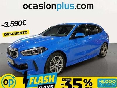 Usado BMW 118 140 CV (102 kW) 2019 Azul Utilitario
