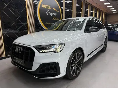 Usado Audi Q7 S-Line 381 CV (280 kW) 2021 Blanco SUV
