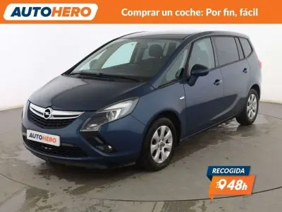 Usado Opel Zafira Expression 131 HP (96 kW) 2015 Azul Monovolume