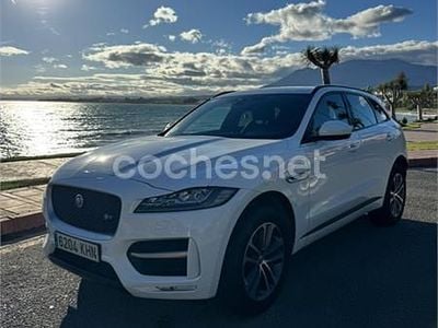 Blanco Usado 2018 Jaguar F-Pace R-Sport SUV | 21.900 € (Precio justo)