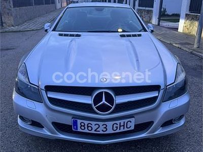 Usado Mercedes SL350 272 CV (200 kW) 2008 Gris / plata Descapotable