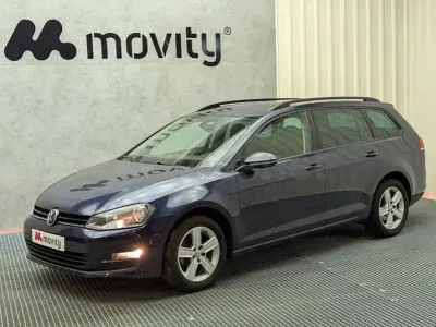 Usado VW Golf VII Advance 110 CV (80 kW) 2016 Azul Familiar