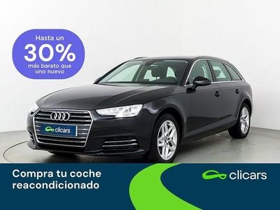 Usado Audi A4 S-Line 190 CV (139 kW) 2018 Negro Familiar