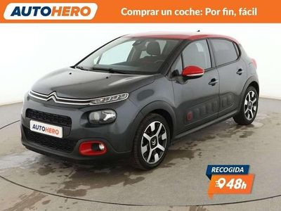 Usado Citroën C3 Shine 100 CV (73 kW) 2017 Negro Utilitario