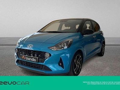Usado Hyundai i10 67 CV (49 kW) 2022 Azul Utilitario