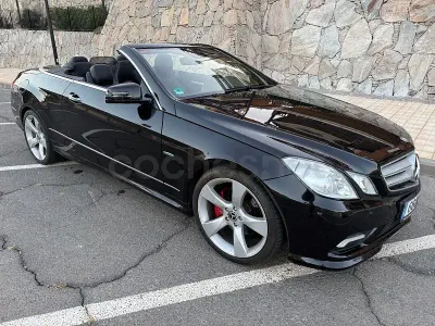 Usado Mercedes E200 184 CV (135 kW) 2011 Negro Coupe