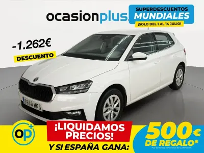 Usado Skoda Fabia Ambition 95 CV (69 kW) 2023 Blanco Utilitario