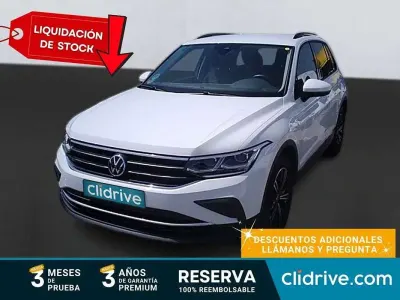 Begagnad VW Tiguan Life 150 HK (110 kW) 2021 Vit SUV