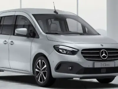 Uusi Mercedes T180 115 HP (84 kW) 2025 Harmaa Tila-auto