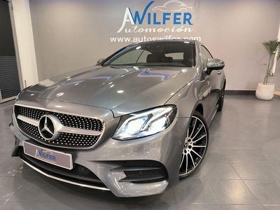 Usado Mercedes E220 194 CV (142 kW) 2017 Gris / plata Coupe