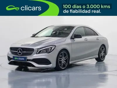 Usado Mercedes CLA200 156 CV (114 kW) 2018 Gris Coupe