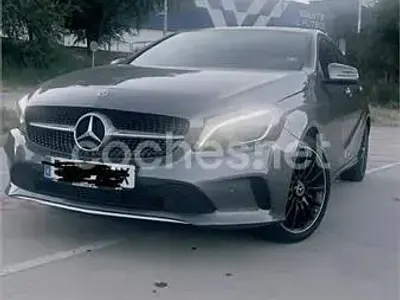 Usado Mercedes A200 AMG line 156 CV (114 kW) 2017 Marrón Utilitario
