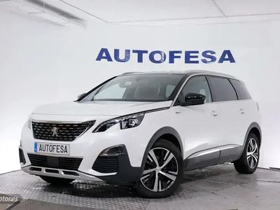 Blanco Usado 2018 Peugeot 5008 GT-line Monovolumen | 16.350 € (Precio justo)