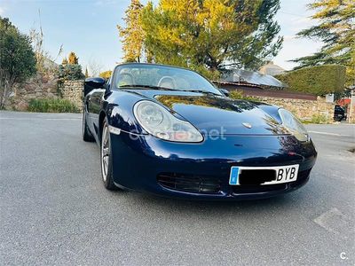 Käytetty Porsche Boxster S 252 HP (185 kW) 2002 Sininen Avoauto