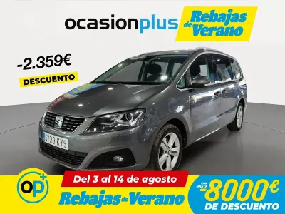 Usado Seat Alhambra XCELLENCE 177 CV (130 kW) 2019 Gris Monovolumen