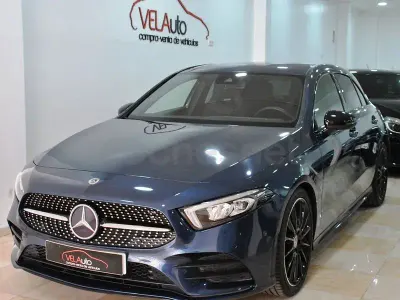 Usado Mercedes A180 136 CV (100 kW) 2022 Azul Berlina