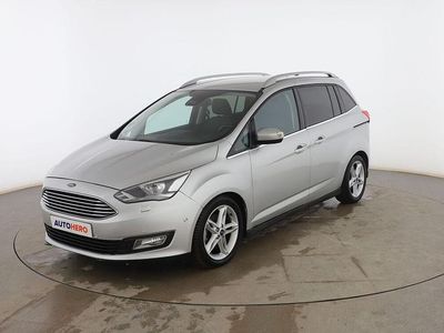 Gris Usado 2017 Ford Grand C-Max Titanium Monovolumen | 13.799 € (Precio justo)