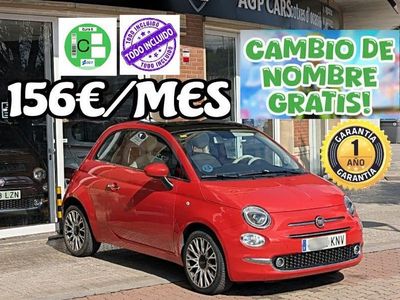 Usado Fiat 500 Lounge 69 CV (50 kW) 2018 Rojo Berlina