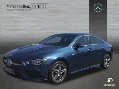 Usado Mercedes CLA250e AMG line 218 CV (160 kW) 2023 Azul denim Coupe