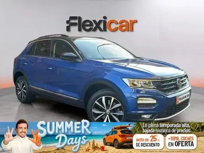 Usado VW T-Roc Advance 115 CV (84 kW) 2018 Azul SUV