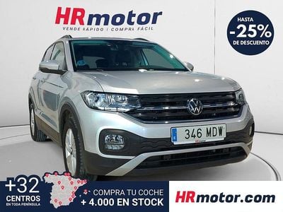 Usado VW T-Cross Advance 110 CV (80 kW) 2023 Gris SUV