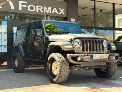 Usado Jeep Wrangler Unlimited Rubicon 270 CV (198 kW) 2018 Gris SUV