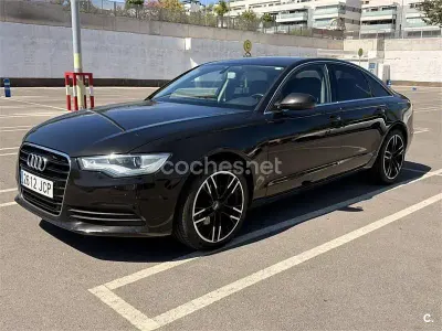Usado Audi A6 Comfort 204 CV (150 kW) 2012 Negro Berlina