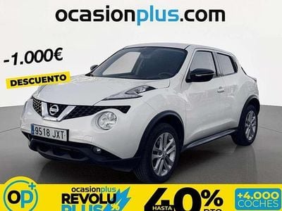 Usado Nissan Juke Acenta 110 CV (80 kW) 2017 Blanco SUV