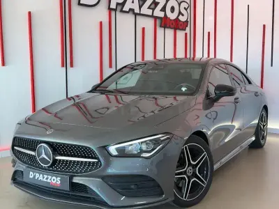 Usado Mercedes CLA200 150 CV (110 kW) 2020 Gris / plata Berlina