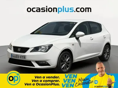 Usado Seat Ibiza I-Tech 90 CV (66 kW) 2014 Blanco Utilitario