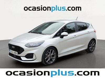 Begagnad Ford Fiesta ST-Line 125 HK (91 kW) 2022 Grå Halvkombi