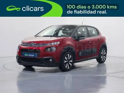 Usado Citroën C3 Feel 83 CV (61 kW) 2020 Rojo Utilitario