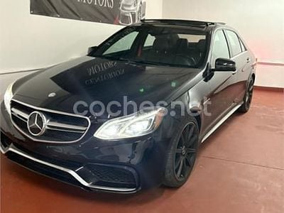 Usado Mercedes E63 AMG AMG 585 CV (430 kW) 2016 Negro Berlina