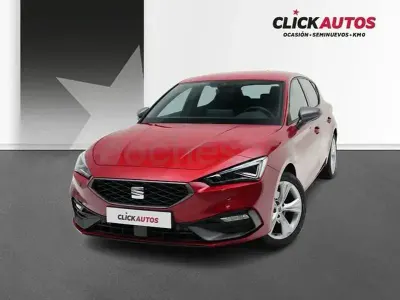 Usado Seat Leon FR 150 CV (110 kW) 2025 Rojo Berlina
