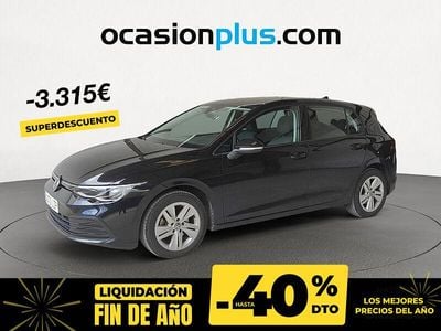 Negro Usado 2022 VW Golf VIII Life Berlina | 19.590 € (Precio justo)