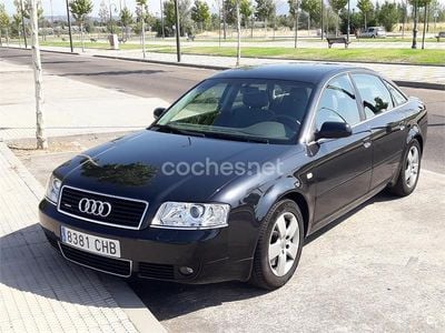 Usado Audi A6 220 CV (161 kW) 2003 Negro Berlina