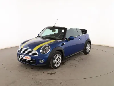 Usado Mini Cooper D Cabriolet 110 CV (80 kW) 2015 Azul Descapotable