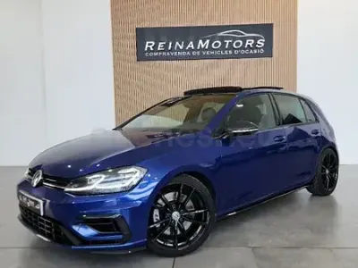 Usado VW Golf VII R 300 CV (220 kW) 2019 Azul Berlina