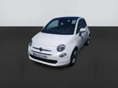 Usado Fiat 500 Lounge 70 CV (51 kW) 2021 Blanco Utilitario