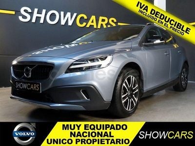 Usado Volvo V40 CC 120 CV (88 kW) 2019 Azul Familiar