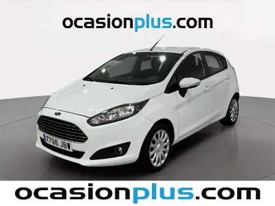 Usado Ford Fiesta Trend 75 CV (55 kW) 2014 Blanco Utilitario