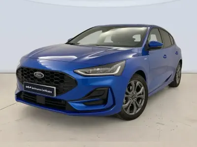 Begagnad Ford Focus ST-Line X 125 HK (91 kW) 2023 Blå