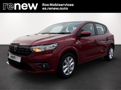 Rojo Usado 2021 Dacia Sandero Comfort | 12.500 € (Precio justo)