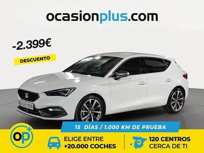 Usado Seat Leon FR 150 CV (110 kW) 2025 Blanco Berlina