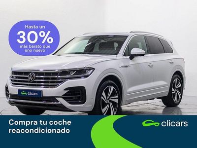 Blanco Usado 2021 VW Touareg R-line SUV | 42.990 € (Precio justo)