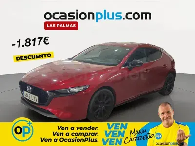 Usado Mazda 3 Homura-Line 122 CV (89 kW) 2022 Rojo Berlina